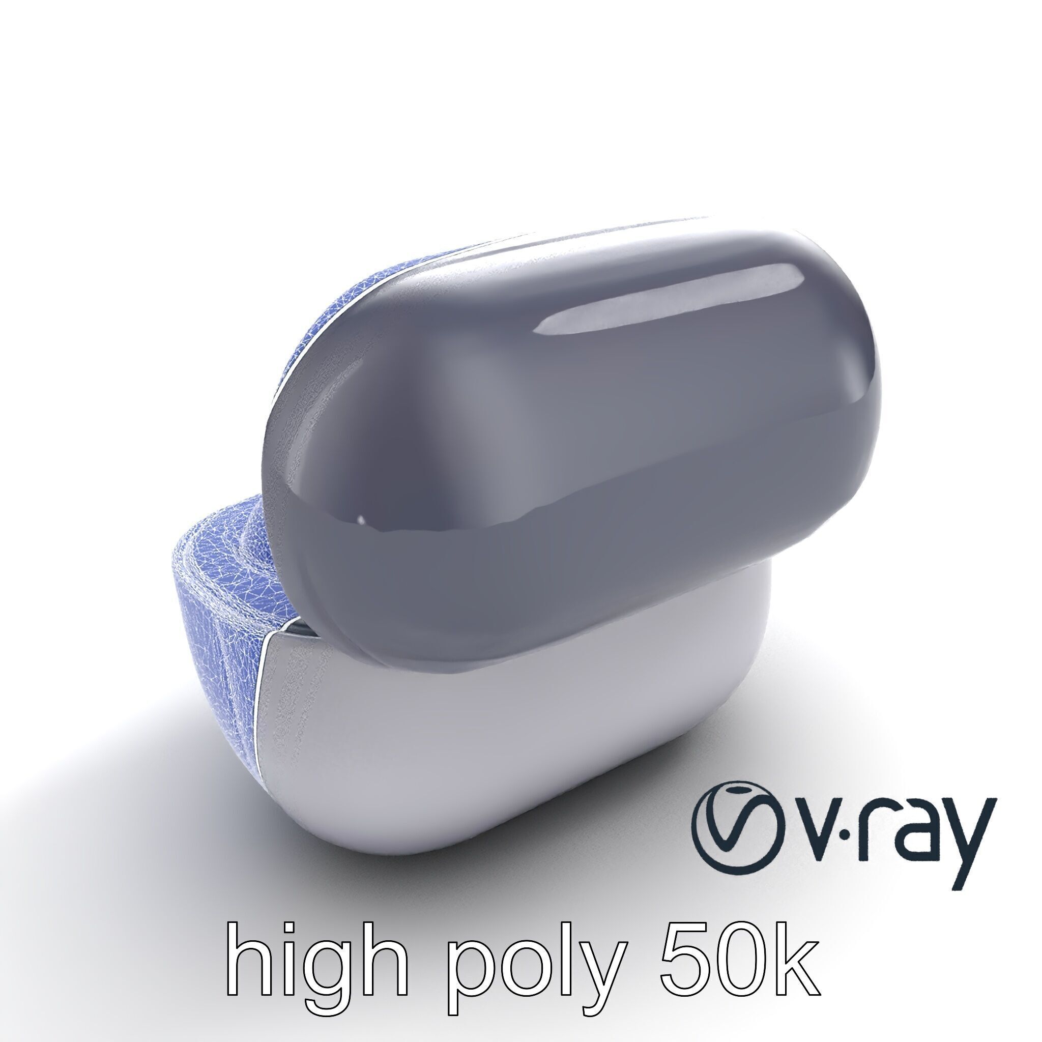 True Wireless Earbuds Compact Design model pack Low-poly 3D model_24