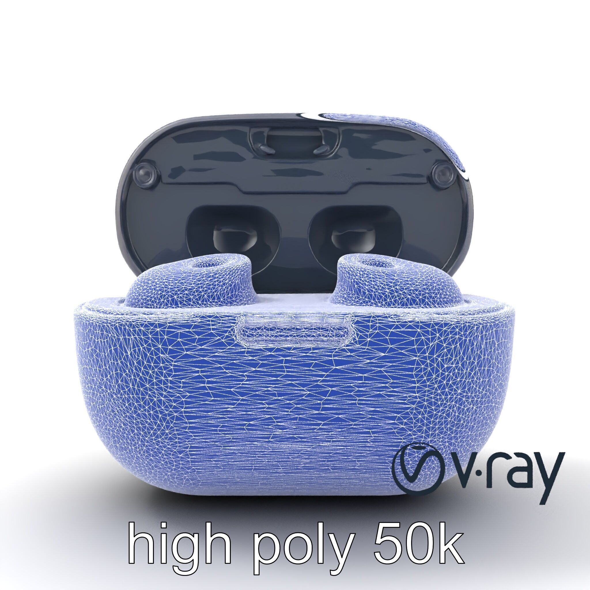 True Wireless Earbuds Compact Design model pack Low-poly 3D model_30