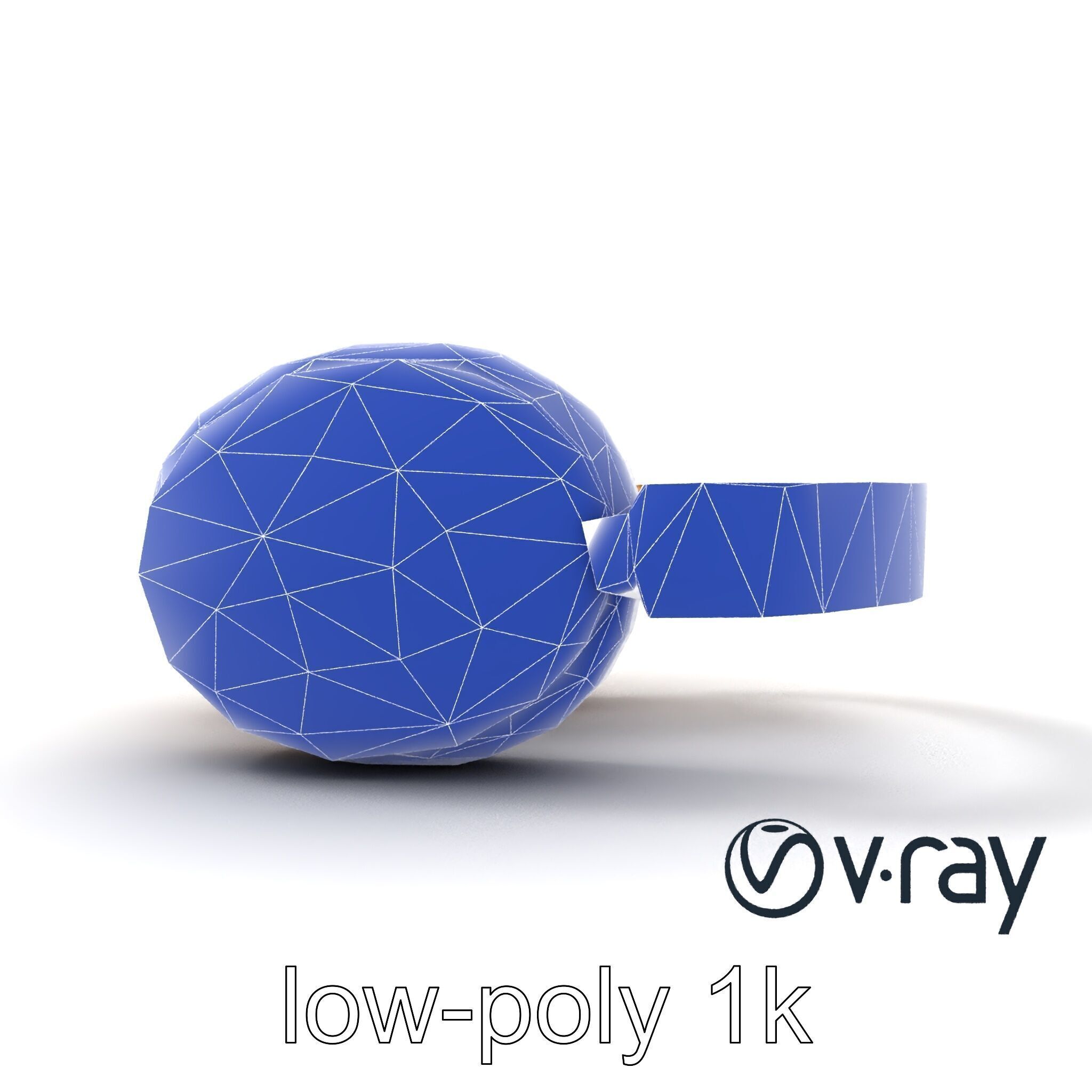 Elegant On-Ear Headphones model pack Low-poly 3D model_17