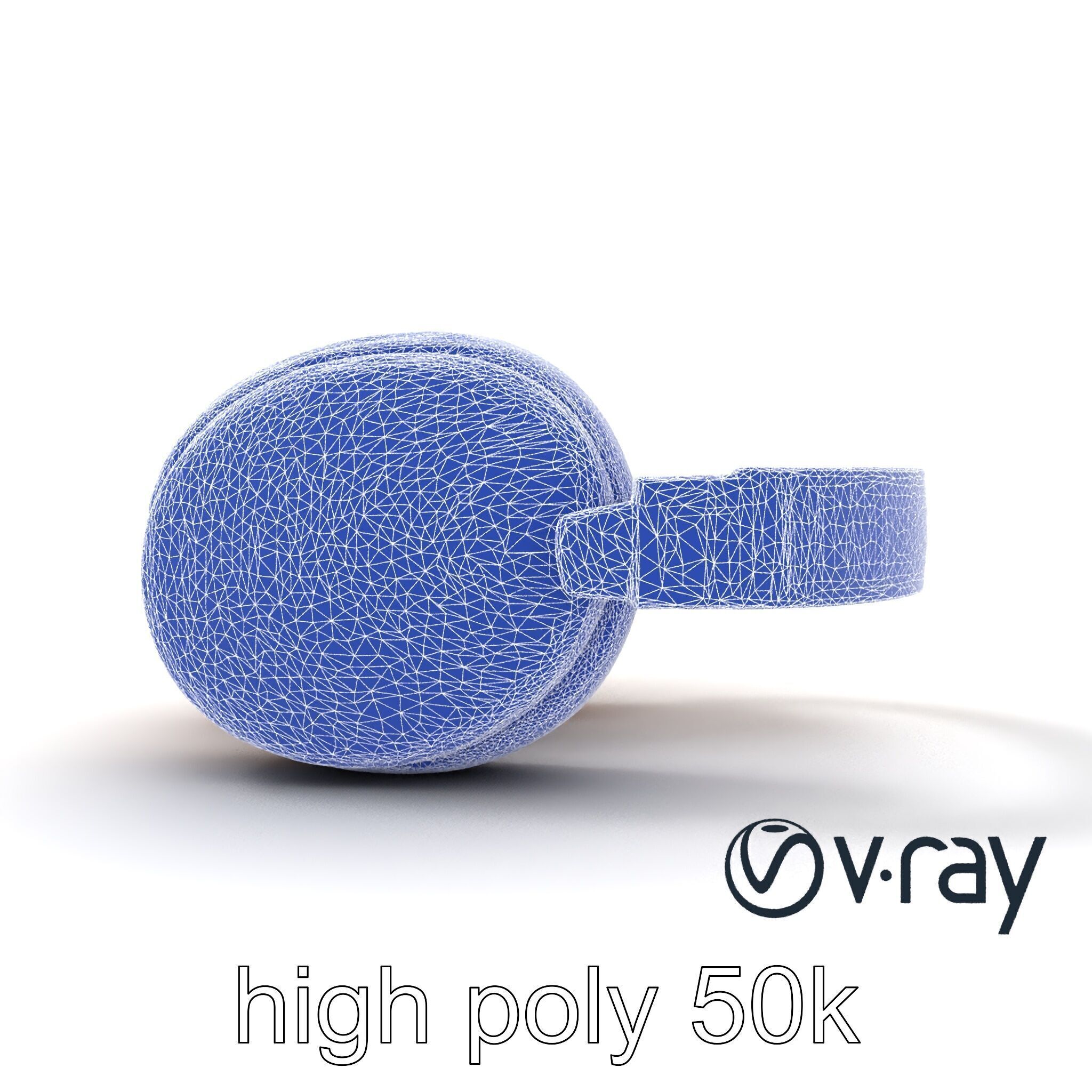 Elegant On-Ear Headphones model pack Low-poly 3D model_23