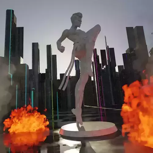 Captain Marvel 3D Figurine File