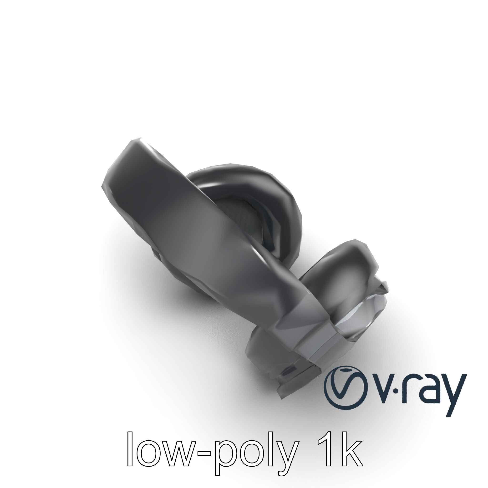 Studio Monitor Headphones 3D model pack Low-poly 3D model_20