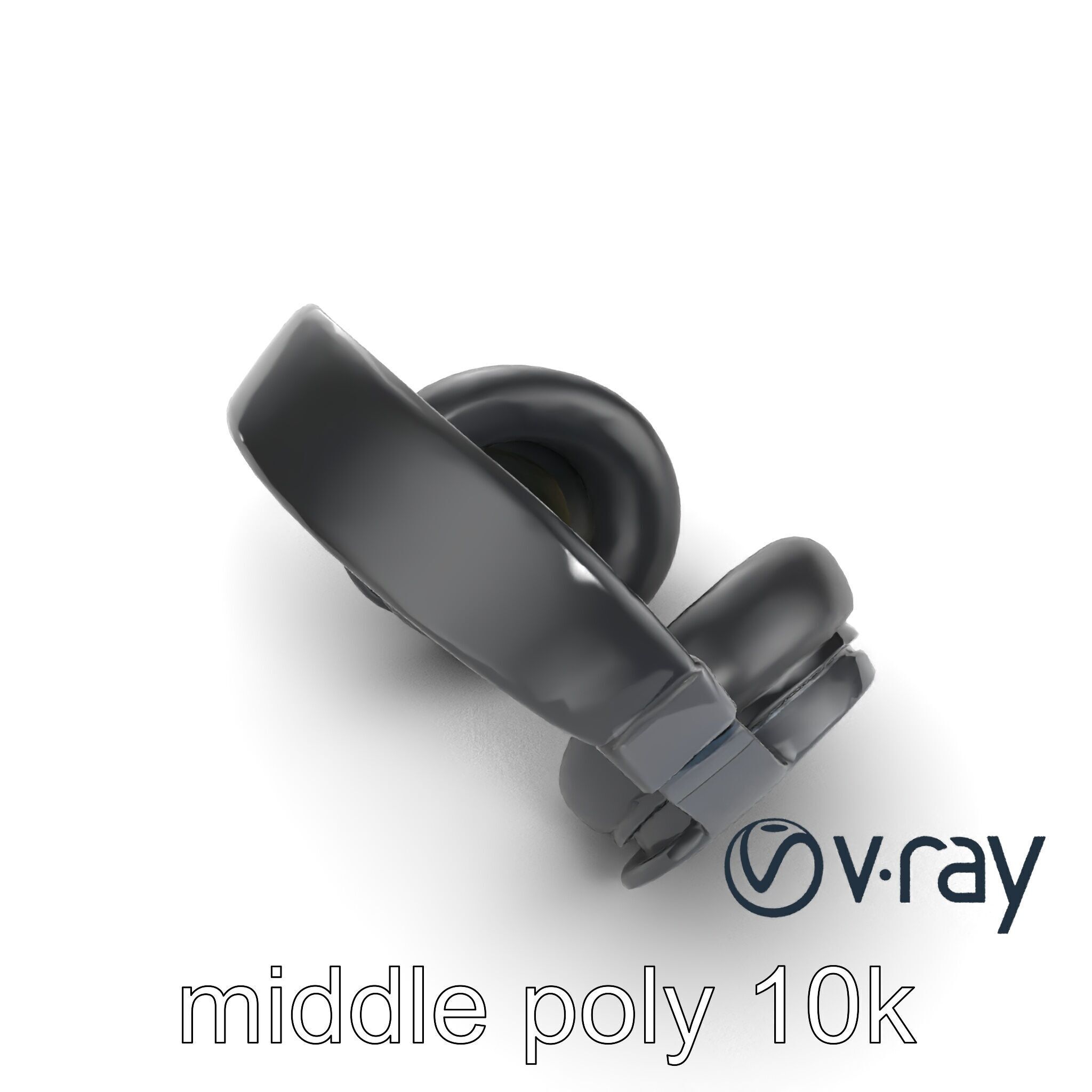 Studio Monitor Headphones 3D model pack Low-poly 3D model_19