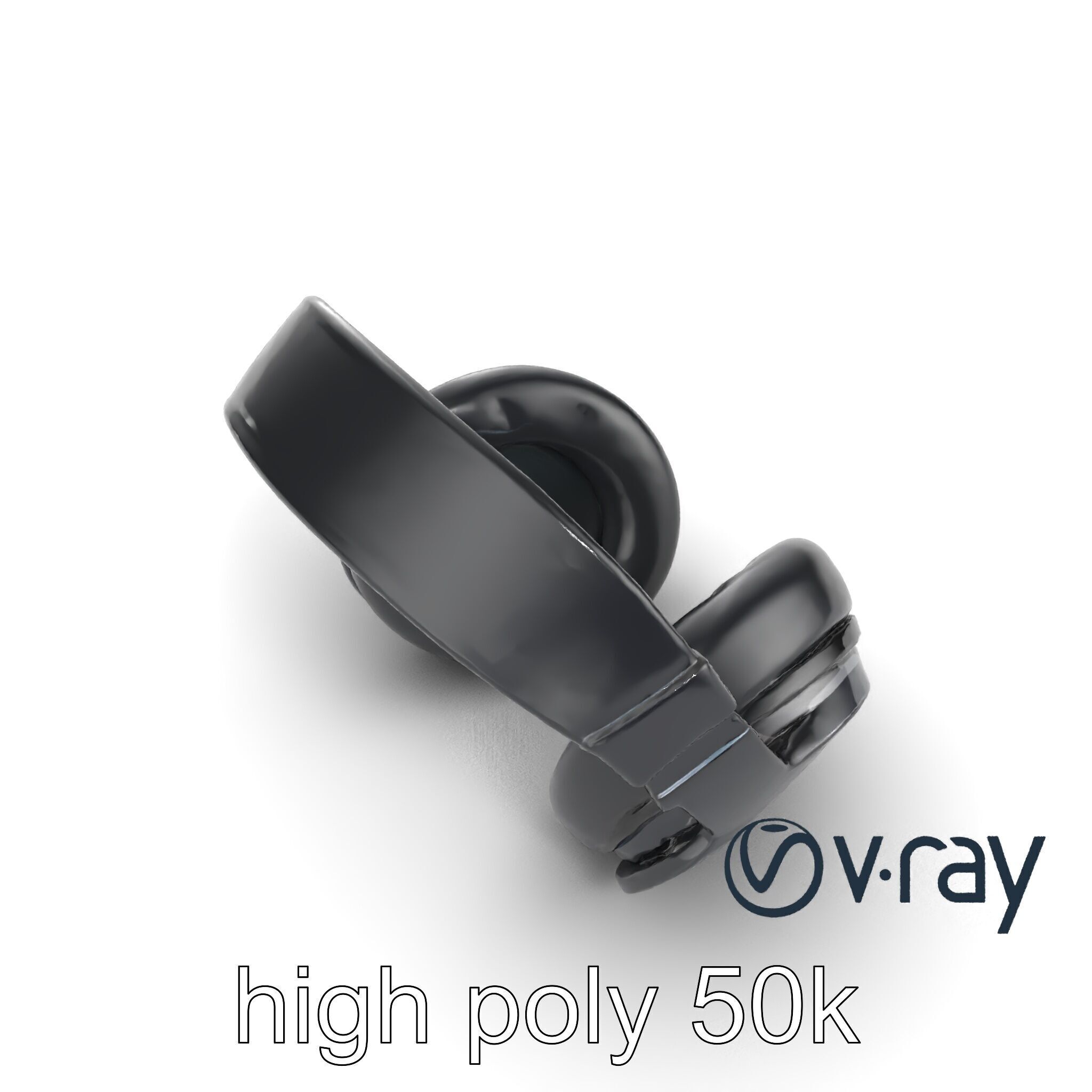 Studio Monitor Headphones 3D model pack Low-poly 3D model_15