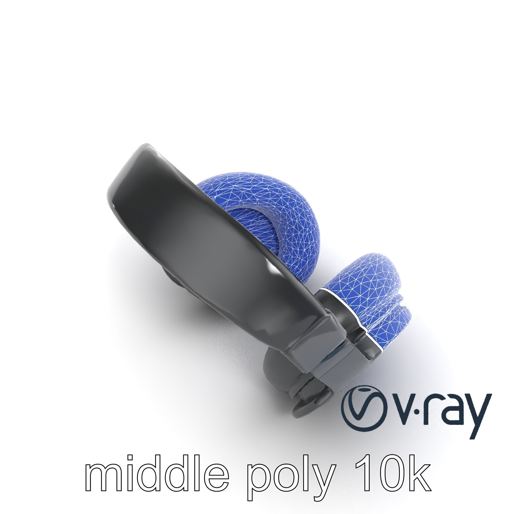Studio Monitor Headphones 3D model pack Low-poly 3D model_23