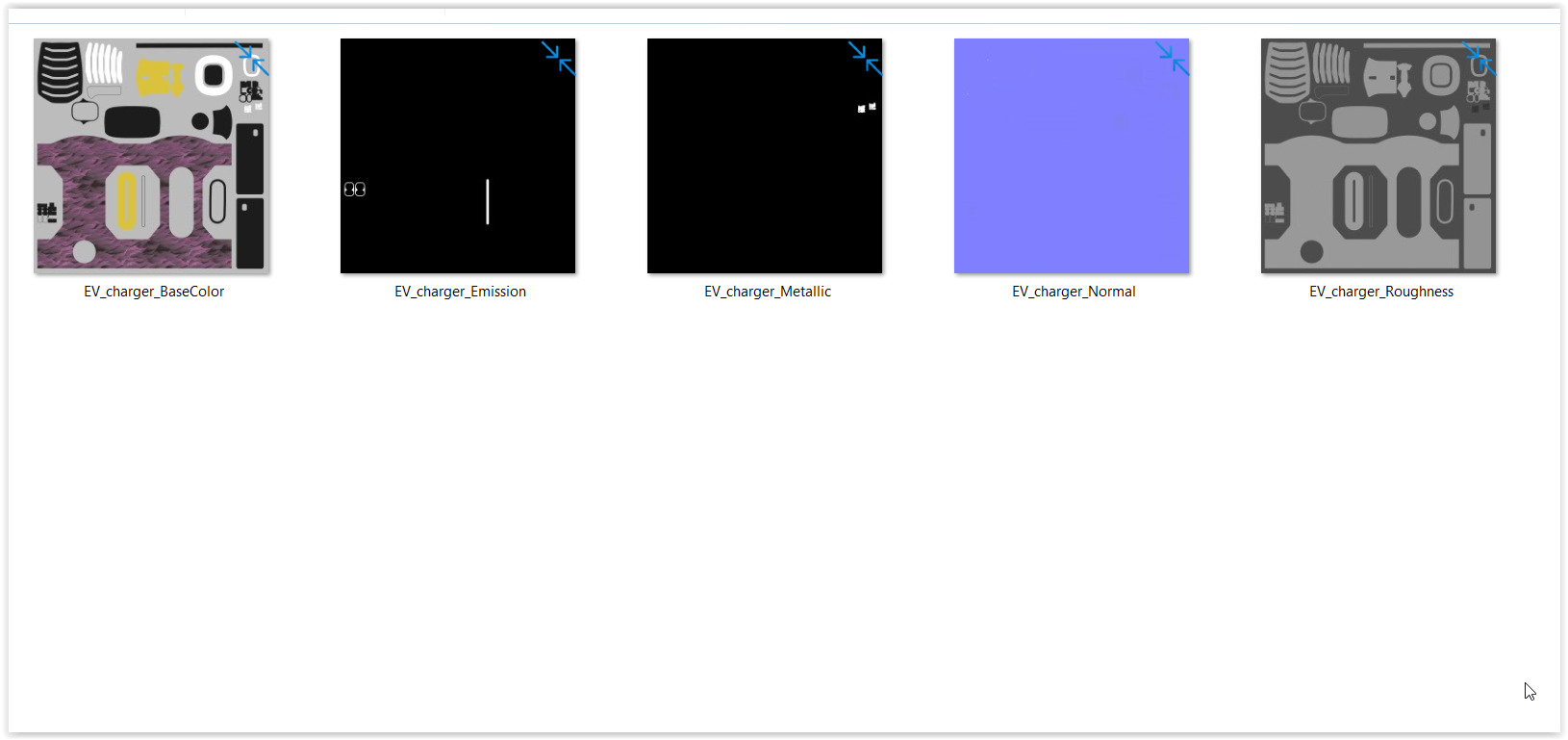 EV charger XXVIII PBR 3D model_9
