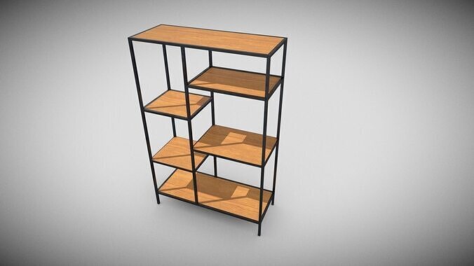 Shelf  Free low-poly 3D model
