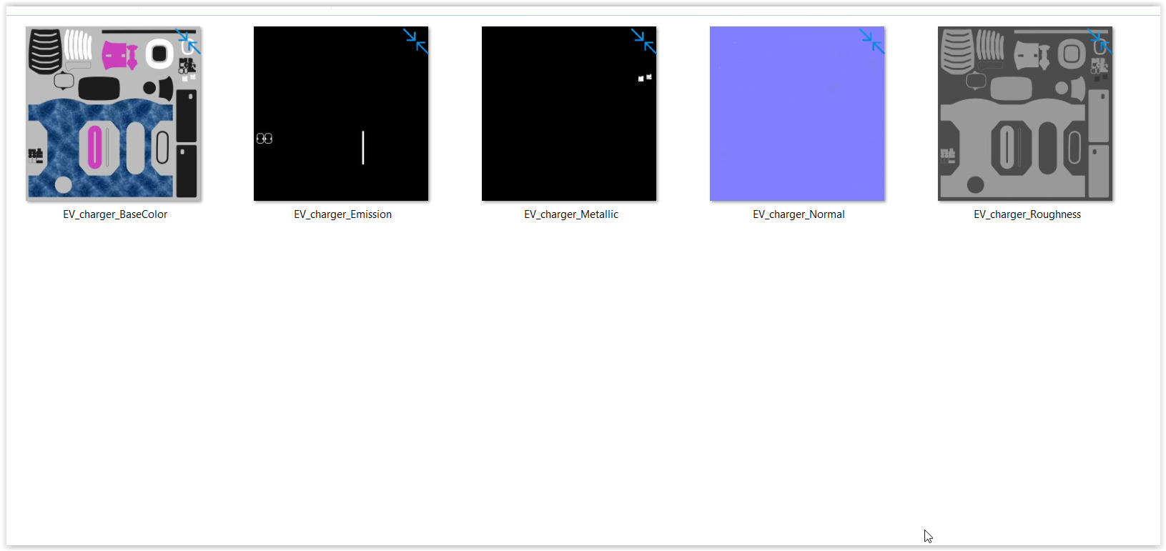EV charger XXIX PBR 3D model_8