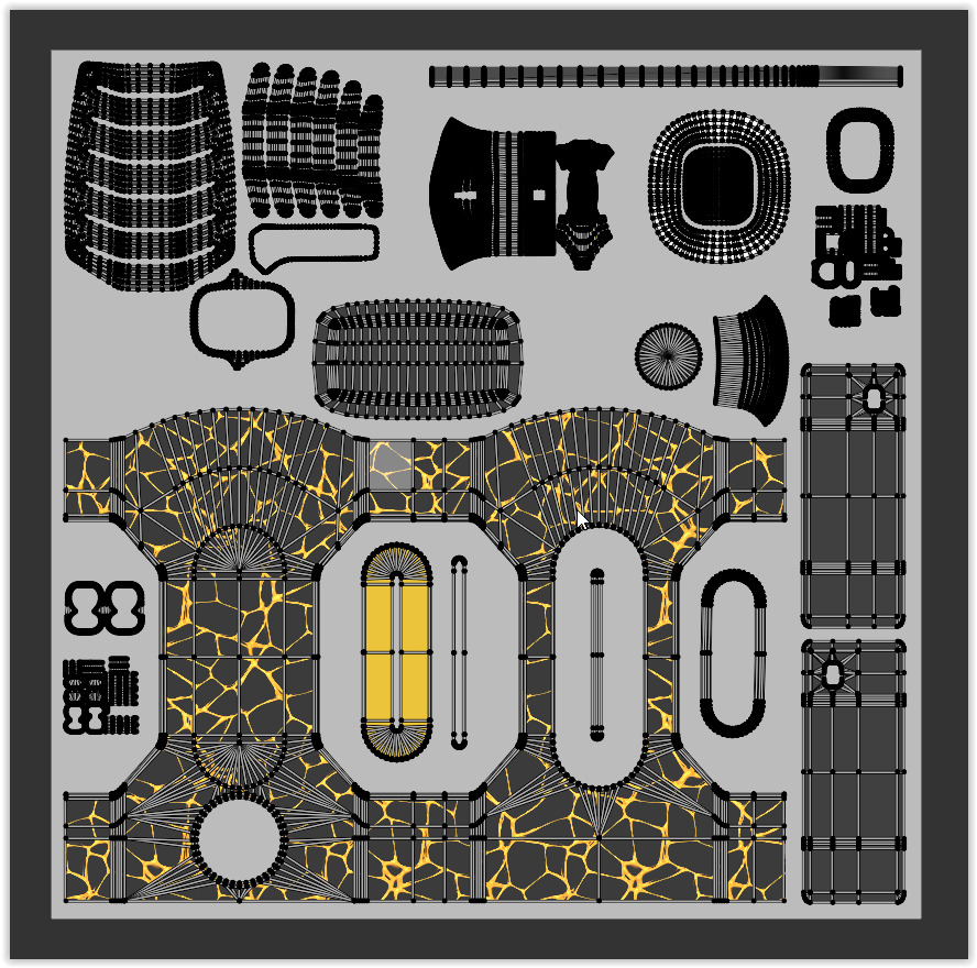 EV charger XXX PBR 3D model_7