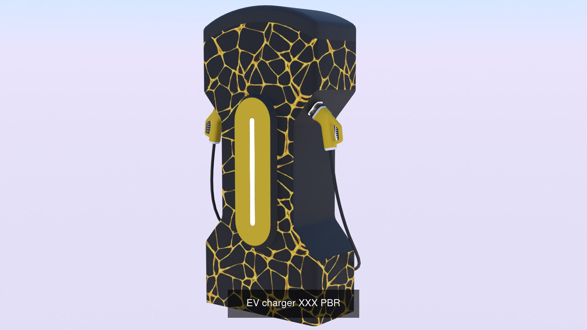 EV chargers PBR II 3D Model Collection_7