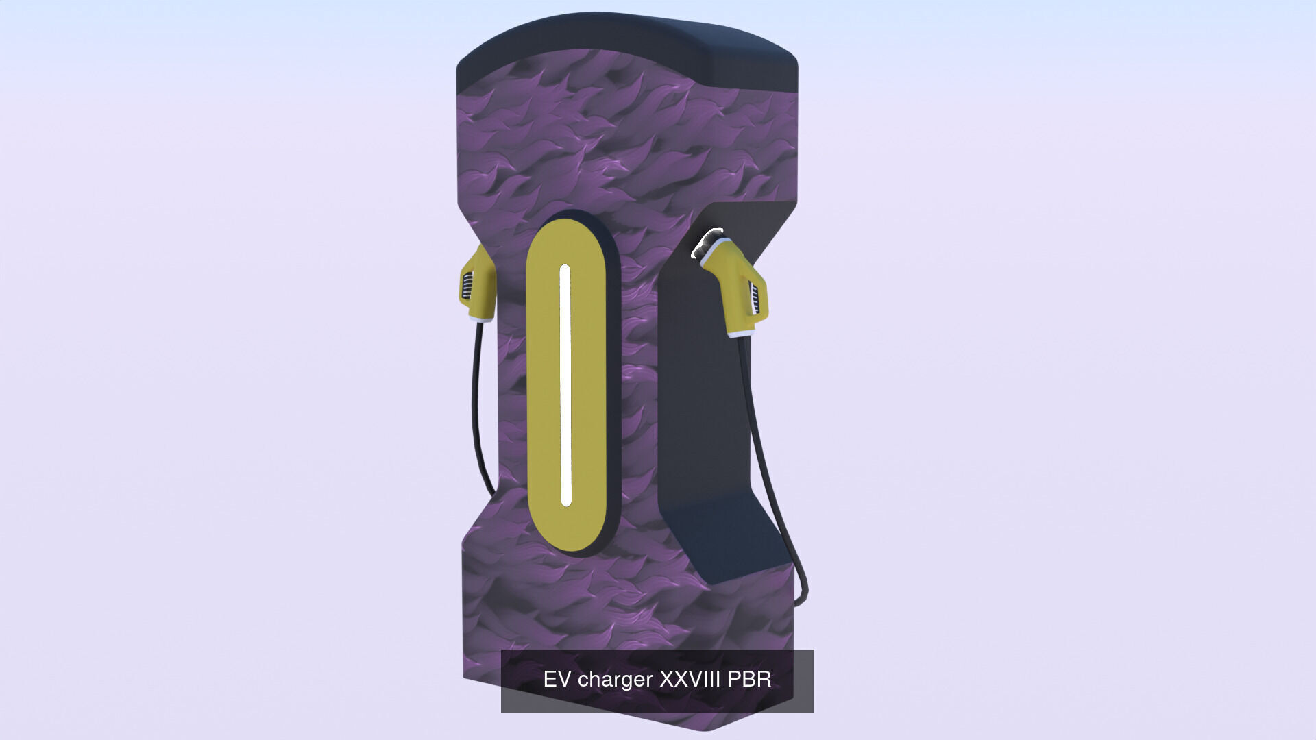 EV chargers PBR II 3D Model Collection_5