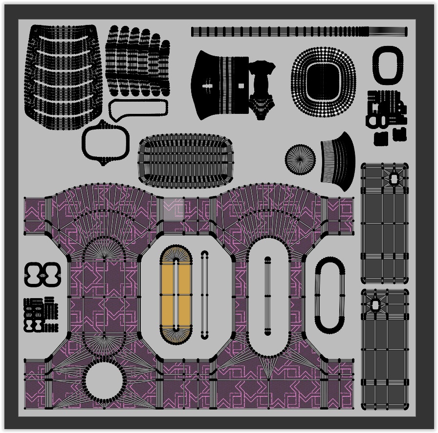 EV chargers PBR II 3D Model Collection_3