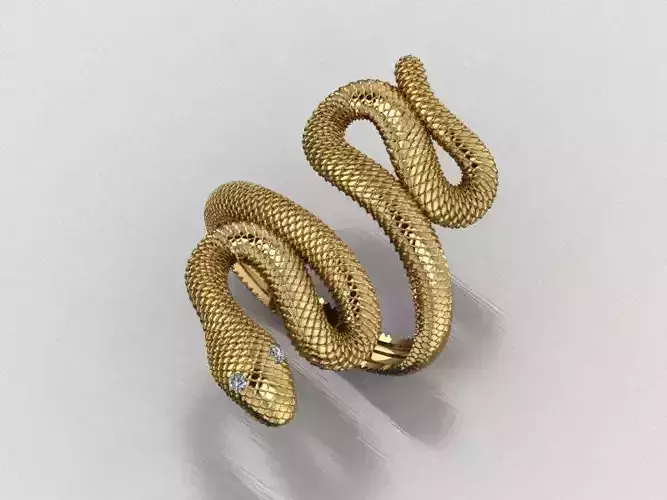 SNAKE RING FOR PRINTING