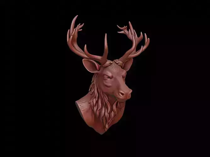Elk Animal Bust
