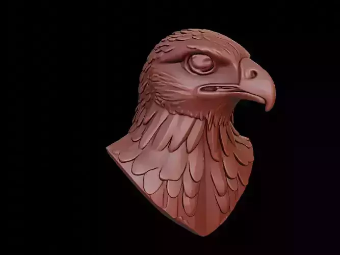 Falcon Animal Bust