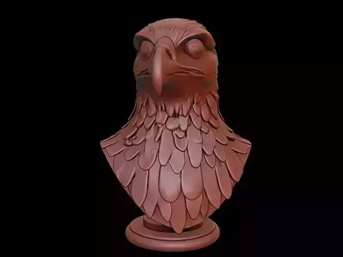 Falcon Animal Bust