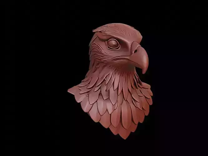 Falcon Animal Bust