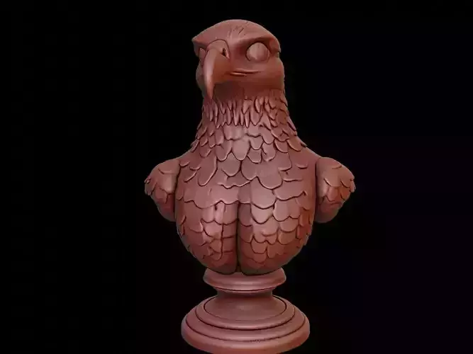 Falcon Animal Bust