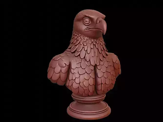 Falcon Animal Bust