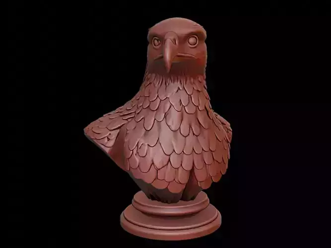 Falcon Animal Bust