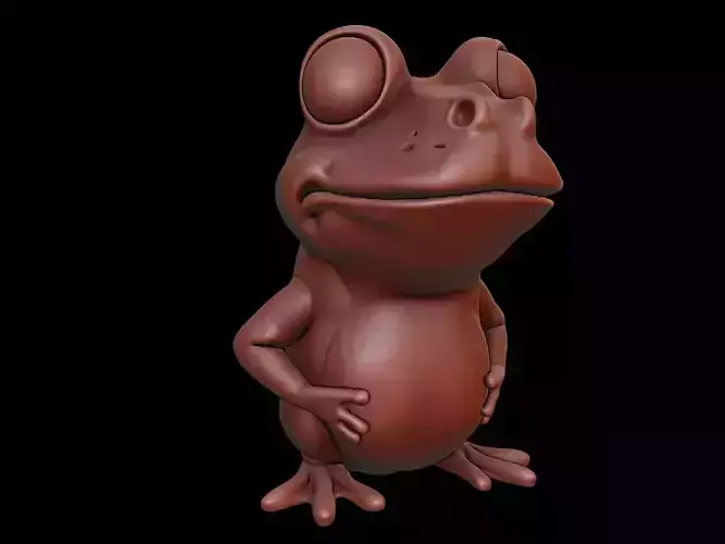 Frog Animal Bust