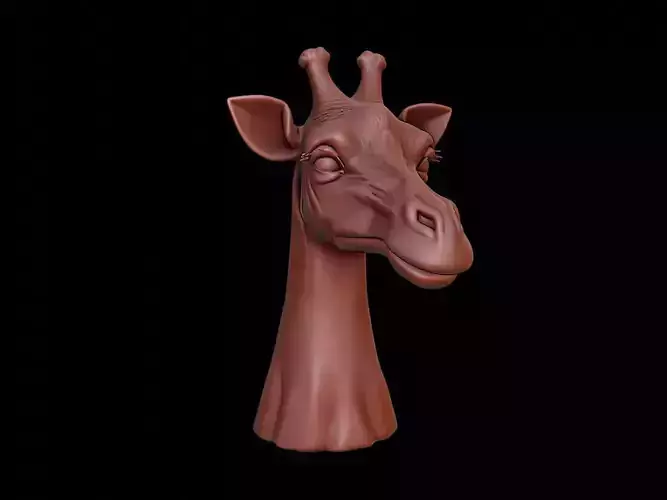 Giraffe Animal Bust