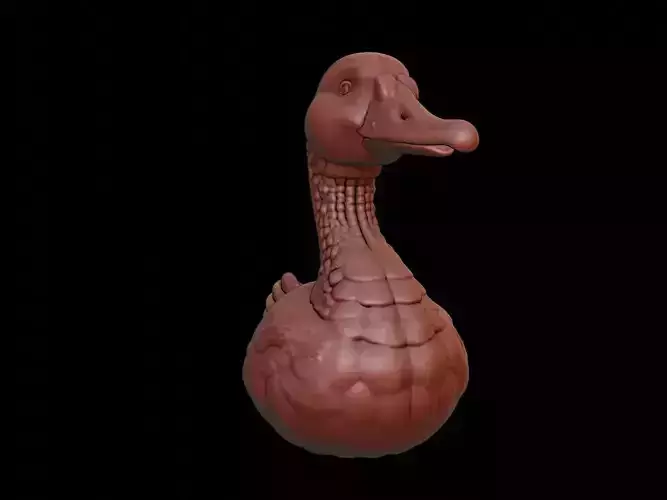 Goose Animal Bust