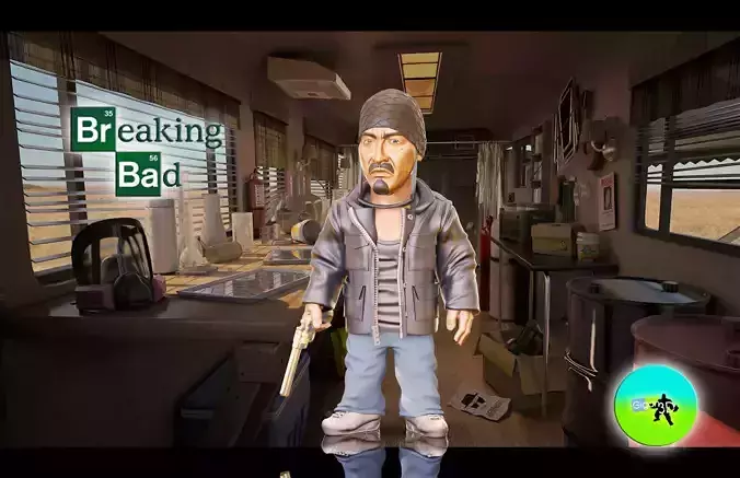 EMILIO KOYAMA FROM BREAKING BAD 3D print model