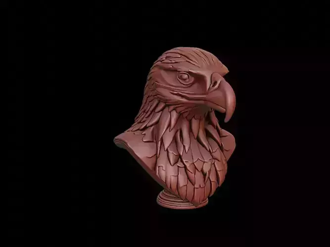 Hawk Animal Bust