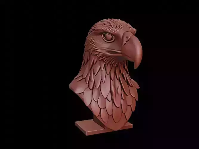 Hawk Animal Bust
