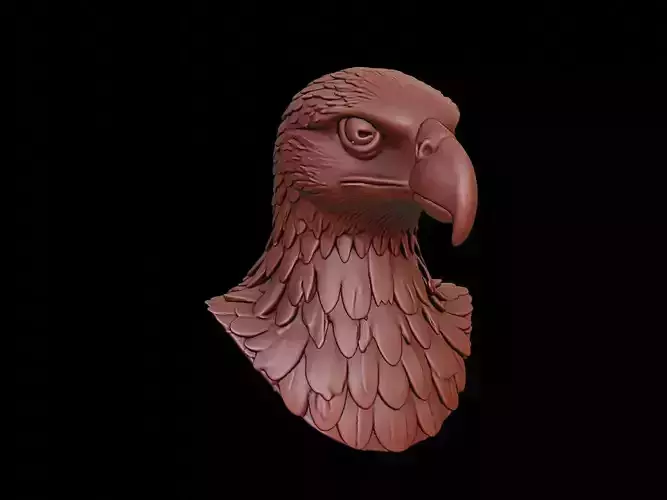 Hawk Animal Bust