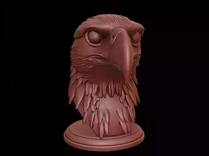 Hawk Animal Bust