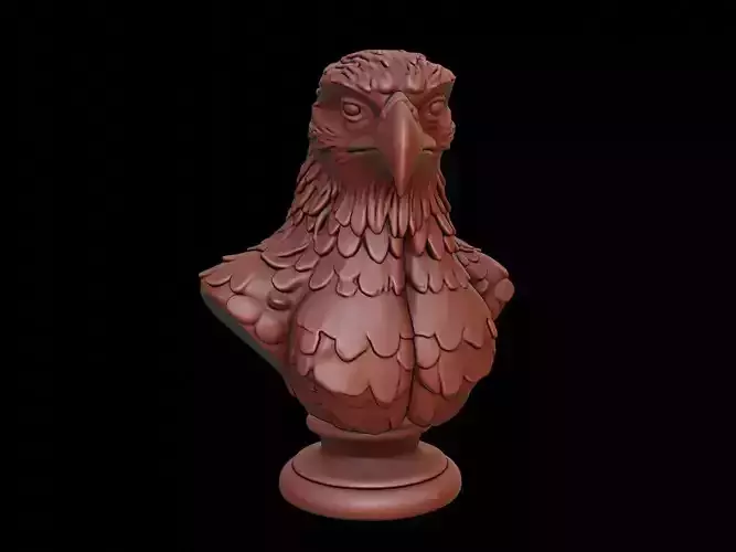 Hawk Animal Bust