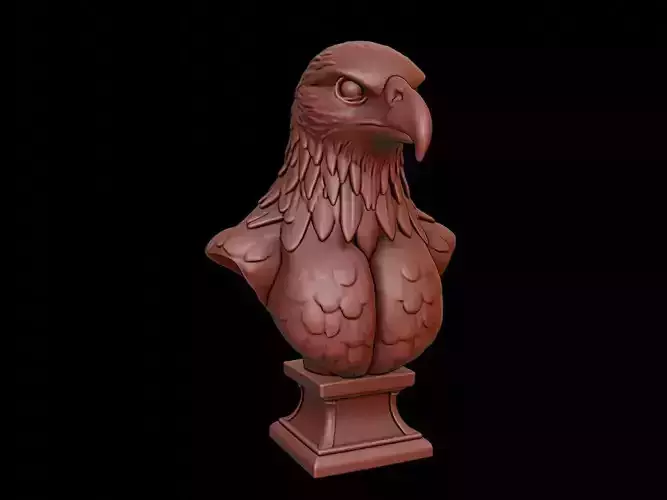 Hawk Animal Bust