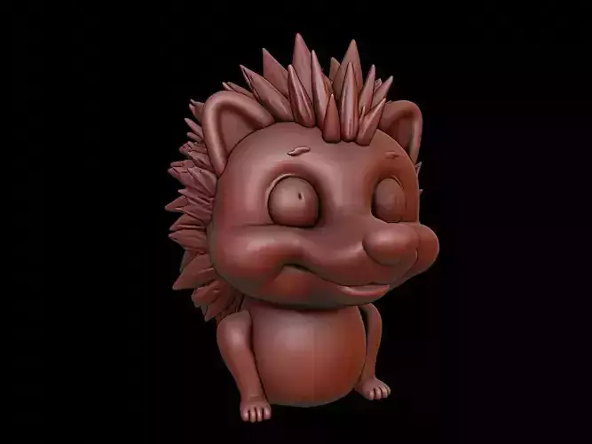 Hedgehog Animal Bust
