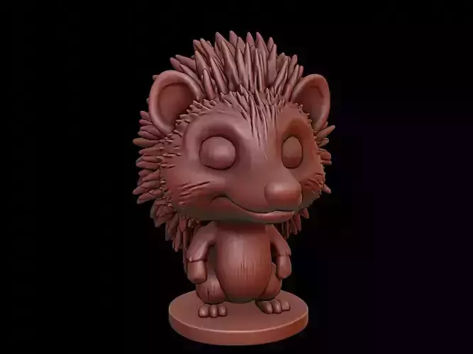 Hedgehog Animal Bust