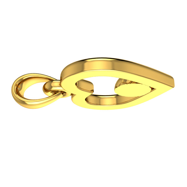 Soccer Ball Heart Pendant Necklace Charm Bracelet Jewelry 3D print model_14