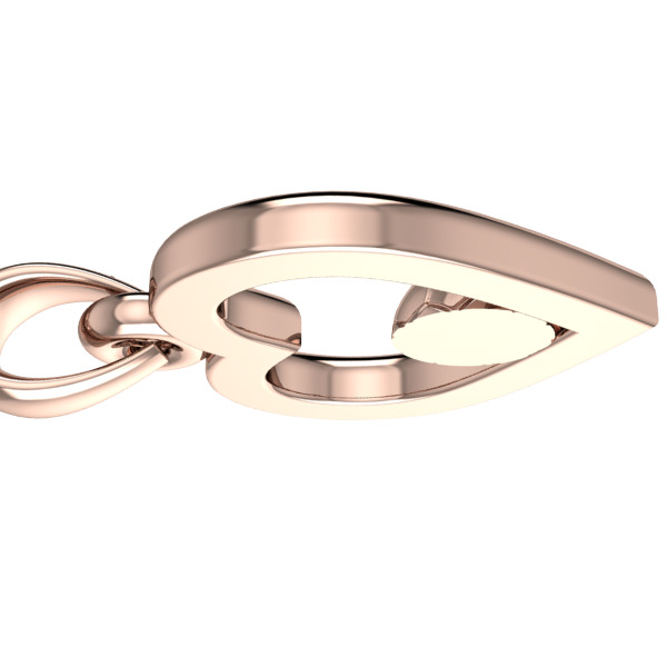 Soccer Ball Heart Pendant Necklace Charm Bracelet Jewelry 3D print model_13