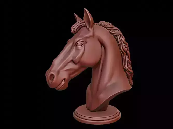 Horse Animal Bust