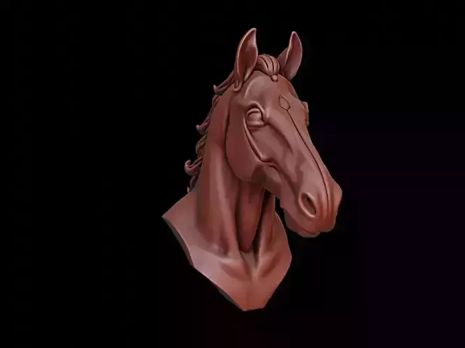 Horse Animal Bust