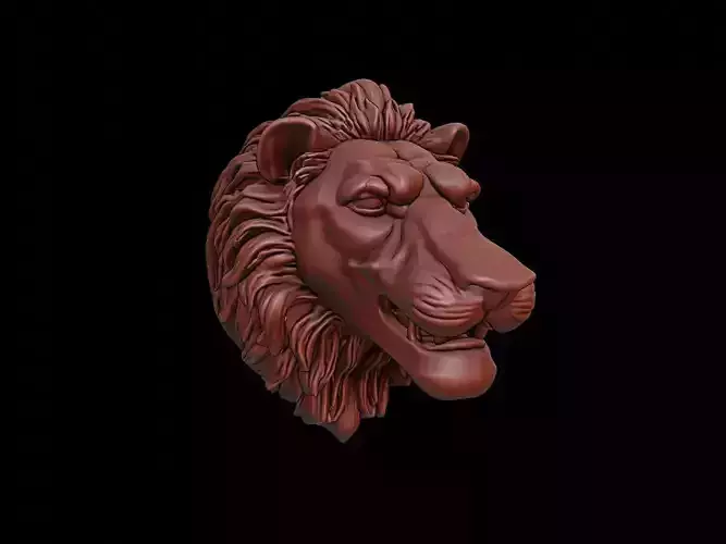 Lion Animal Bust
