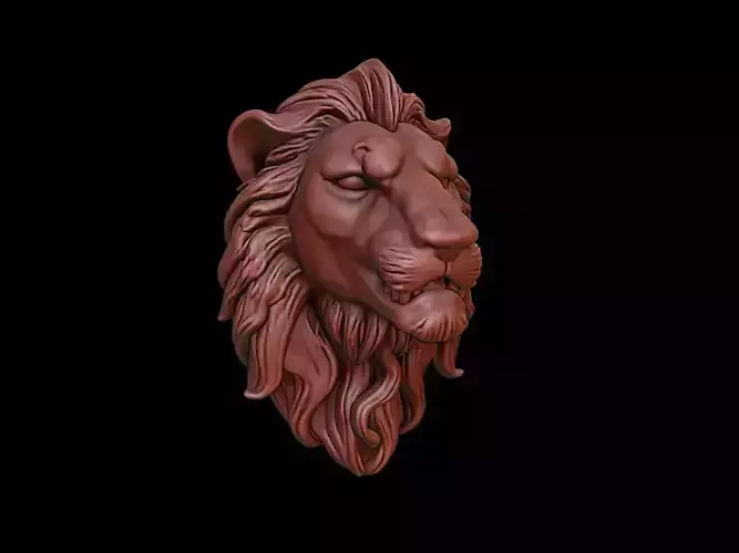 Lion Animal Bust