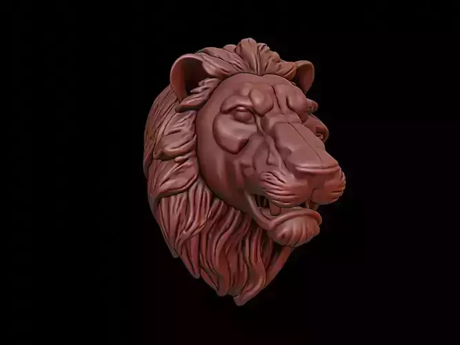 Lion Animal Bust