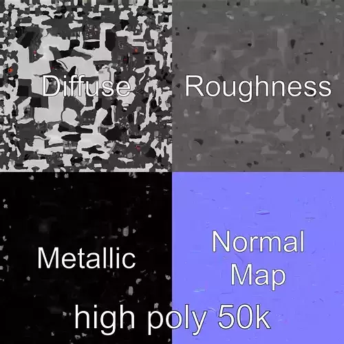 Sandy Fennec Fox Plush Model Pack