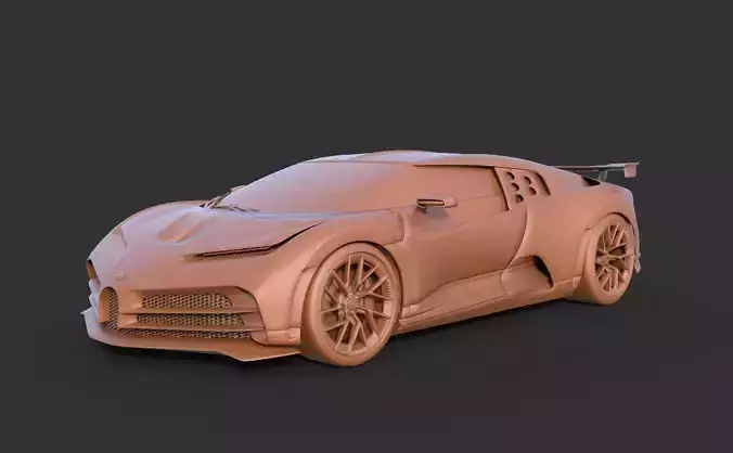 Bugatti Centodieci 3D print model