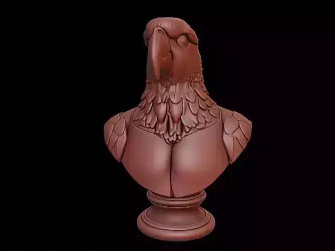 Parrot Animal Bust