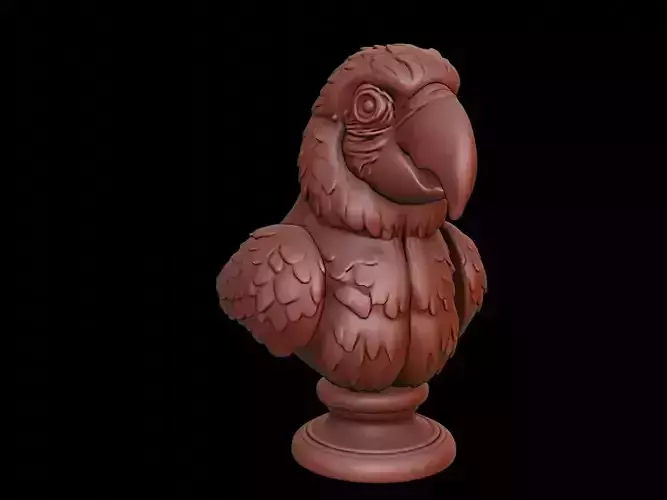 Parrot Animal Bust