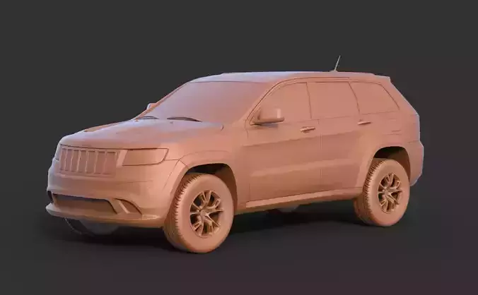 Jeep Grand Cheeroke 2020 3D print model