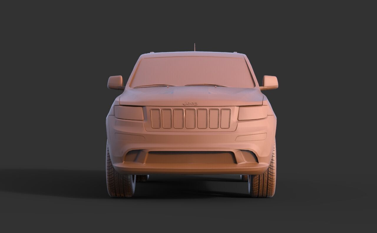 Jeep Grand Cheeroke 2020 3D print model_1