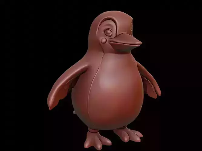Penguin Animal Bust